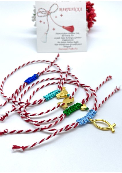 Hediyelik 4’lü Marteniçka Dilek Şans Bileklik Seti fırsatları