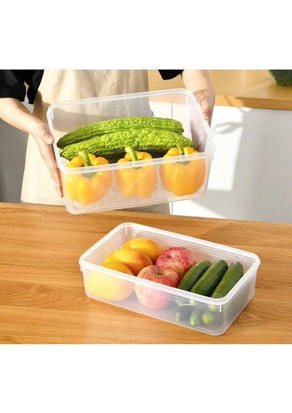 8000ML Tarzı Dondurucu Gıda Saklama Kutuları Şeffaf Plastik Kiler Mutfak Organizasyon Takım Elbise Buzdolabı Gıda Meyve Sebzelik Taşınabilir Saklama Kutusu (Yurt Dışından) fırsatları