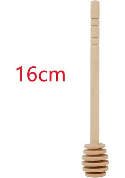 Ahşap 16CM Tarzı 1 Parça 1 Adet Bal Karıştırma Çubuğu Bal Kavanoz Malzemeleri Için Pürüzsüz ve Çapaksız Yaratıcı Çevre Dostu Uzun Sap Karıştırma Çubuğu Tatlı Araçları (Yurt Dışından)