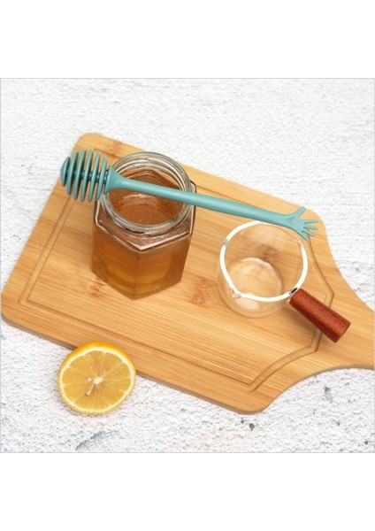 Ahşap 16CM Tarzı 1 Parça 1 Adet Bal Karıştırma Çubuğu Bal Kavanoz Malzemeleri Için Pürüzsüz ve Çapaksız Yaratıcı Çevre Dostu Uzun Sap Karıştırma Çubuğu Tatlı Araçları (Yurt Dışından)
