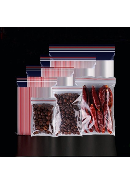 100 Adet Tarzı 10X15CM Gıda Sınıfı Depolama Paketi Çanta Yeniden Kapatılabilir Zip Yüksek Şeffaf Pe Torbalar Yeniden Kapatılabilir Gıda Torbaları Depolar Hediyeler Zip-Lock Çanta (Yurt Dışından)