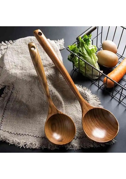 Uzun Sap Stili Japon Tarzı Uzun Saplı Pişirme Kaşığı Doğal Ahşap Büyük Çorba Kaşığı Ramen Pirinç Kaşığı Çorba Potası Ikram Mutfak Sofra Takımı (Yurt Dışından) modelleri