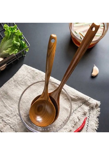Uzun Sap Stili Japon Tarzı Uzun Saplı Pişirme Kaşığı Doğal Ahşap Büyük Çorba Kaşığı Ramen Pirinç Kaşığı Çorba Potası Ikram Mutfak Sofra Takımı (Yurt Dışından) fırsatları