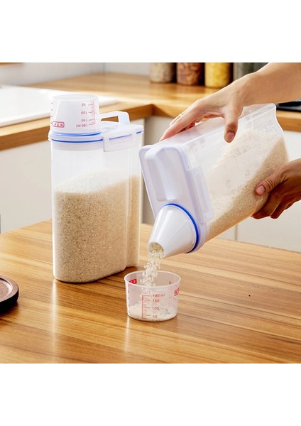 1 Adet Tarzı 1 Katmanlı Mutfak Plastik Konteyner Dökme Kapaklı Set Tahıl Pirinç Tankı Kutuları Saklama Şişeleri Kavanozlar Tahıl Dispenseri Saklama Kutusu Organizatörler (Yurt Dışından) fiyatları