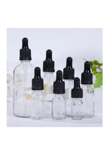 Stili Temizle 10ML ml Amber Cam Sıvı Reaktif Pipet Şişesi Damlalık Damla Aromaterapi Saklama Kavanoz Şişeleri (Yurt Dışından)