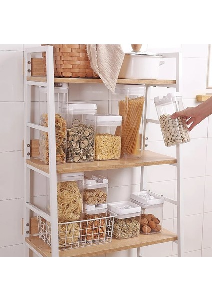 1.9l Tarzı Mutfak Gıda Saklama Kabı Kapaklı Kutu Mutfak Taze Kavanoz Tutmak Fındık Kurabiye Un Şeker Çay Kahve Şeker Depolama Organizatör (Yurt Dışından) fırsatları