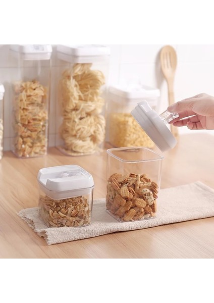 1.9l Tarzı Mutfak Gıda Saklama Kabı Kapaklı Kutu Mutfak Taze Kavanoz Tutmak Fındık Kurabiye Un Şeker Çay Kahve Şeker Depolama Organizatör (Yurt Dışından) indirimleri
