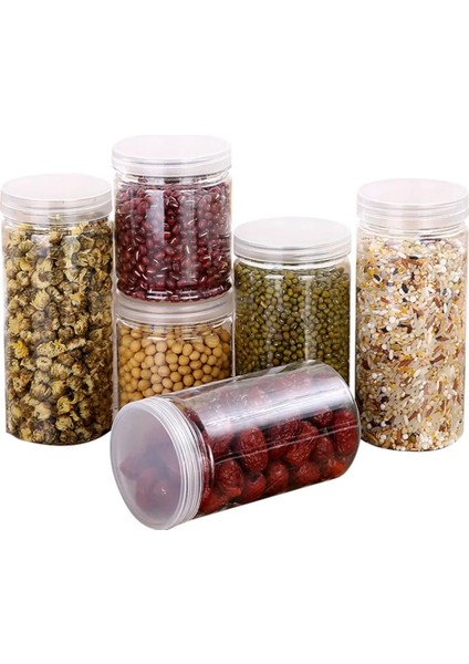 Şeffaf Stil 8x6.5cm Mutfak Saklama Kutusu Sızdırmazlık Gıda Koruma Plastik Taze Pot Konteyner Ev Fasulye Depolama Tankı Saklama Kutuları Neme Dayanıklı (Yurt Dışından) fırsatları