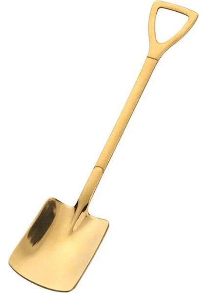 1 Adet Altın B Torbalı Tarzı Yaratıcı Kahve Kaşığı Çatal Seti Meyve Kaşığı Tatlı Dondurma Kaşığı Kepçe Kürek Doğum Günü Hediyesi Karpuz Kürek Sofra (Yurt Dışından)