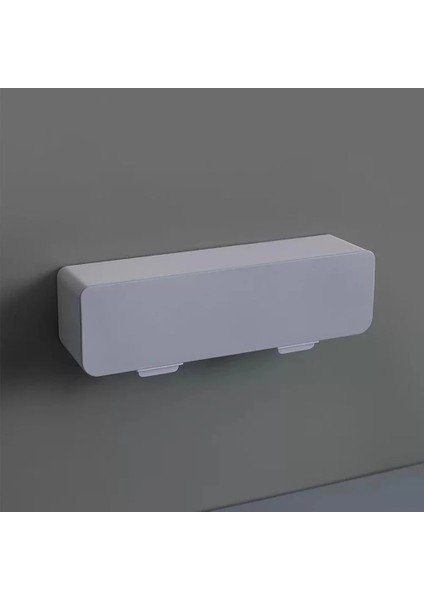 Gri Stil Baharat Kutusu Mutfak Malzemeleri Bir Adet Çok Izgaralı Baharat Kavanoz Kombinasyonu Dört Izgaralı Duvara Monte Tuz Şekeri Msg Depolama Baharat Kutuları (Yurt Dışından)