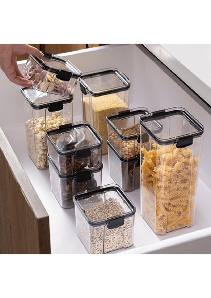 460ML-1 Adet Tarzı 4 Farklı Kapasiteli Plastik Mühürlü Kutular Mutfak Saklama Kutusu Şeffaf Gıda Teneke Kutu Taze Tutmak Yeni Temiz Konteyner (Yurt Dışından) modelleri