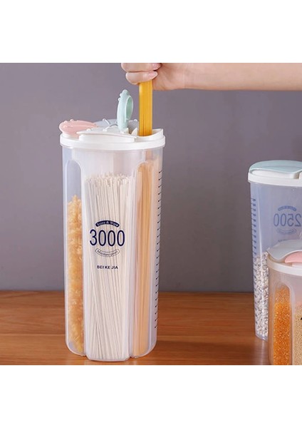 No.3 Tarzı M Beden 2l.5ll Plastik Tahıl Dağıtıcı Saklama Kutusu Mutfak Gıda Tahıl Pirinç Kabı Mühürlü Nem Geçirmez Mühürlü Kutular Saklama Kutusu (Yurt Dışından) fırsatları