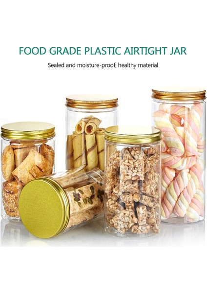 Şeffaf Stil 100ML 50MLMLMLMLML Plastik Kapaklı Kavanoz Vidalı Demir Şeffaf Konteyner Boş Kozmetik Krem Toz Kavanoz Vanity Box (Yurt Dışından) modelleri