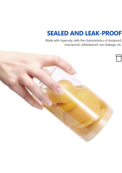 Şeffaf Stil 100ML 50MLMLMLMLML Plastik Kapaklı Kavanoz Vidalı Demir Şeffaf Konteyner Boş Kozmetik Krem Toz Kavanoz Vanity Box (Yurt Dışından) fırsatları