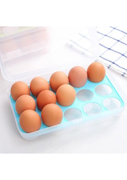 Bir Stil Ev Yumurta Saklama Kutusu Yumurta Konteyner Taşınabilir Mutfak Yumurta Buzdolabı Gadget Plastik Kutu Gıda Kutusu Yumurta Tutucu Organ (Yurt Dışından)