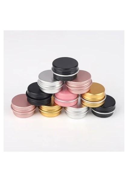 Gümüş 10ML Stili Krem Balsamı Tırnak Mum Kozmetik Konteyner Kutusu Için Mlmlml Alüminyum Teneke Kavanoz (Yurt Dışından) fiyatları
