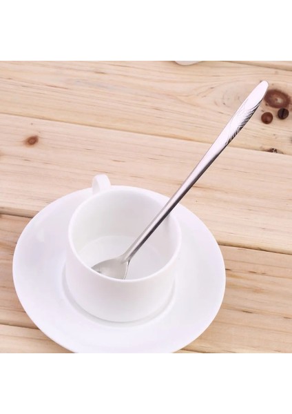 .5cm Paslanmaz Çelik Uzun Saplı Buzlu Çay Kaşığı Kahve Soğuk Içecek Meyve Suyu Kaşığı Uzun Buz Kaşığı Karıştırma Kaşığı (Yurt Dışından) modelleri