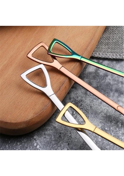 No.6 Tarzı 1 Adet Paslanmaz Çelik Kürek Kahve Çay Mutfak Gadget ve Aksesuarları Için Kaşık Gümüş Altın Renk Tatlı Kaşığı Noel Hediyesi (Yurt Dışından) indirimleri