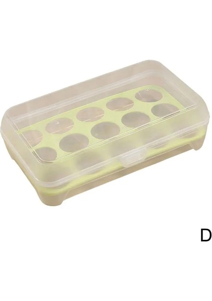 D Stili Ev Yumurta Saklama Kutusu Yumurta Konteyner Taşınabilir Mutfak Yumurta Buzdolabı Gadget Plastik Kutu Gıda Kutusu Yumurta Tutucu Organ (Yurt Dışından)