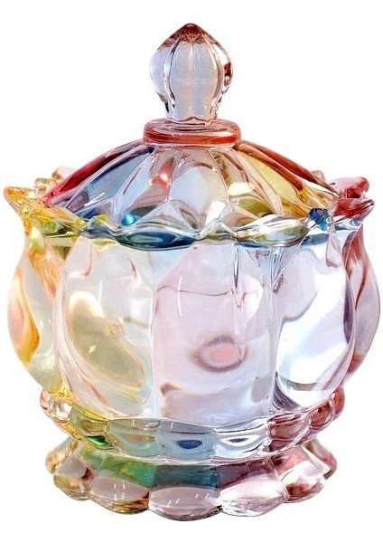 B Tarzı Avrupa Tarzı Depolama Tankı Renkli Cam Şeker Kavanozu Reçel Aperatif Teneke Kutu Küçük Enkaz Depolama Kavanozu (Yurt Dışından) modelleri