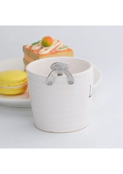 No.2 Tarzı Çevre Dostu Yaratıcı Paslanmaz Çelik Köpek Asılı Bardak Sarılma Kahve Çay Çorbası Şeker Kaşığı Çay Kaşığı Mutfak Sofra Takımı (Yurt Dışından) fırsatları