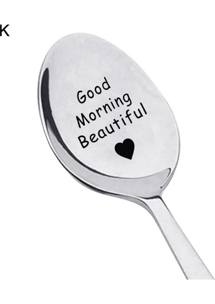 K Tarzı Ev Taşınabilir Paslanmaz Çelik Fıstık Ezmesi Pirinç Sabun Kaşığı Sofra Hediye Mutfak Aletleri Yemek Takımı (Yurt Dışından)