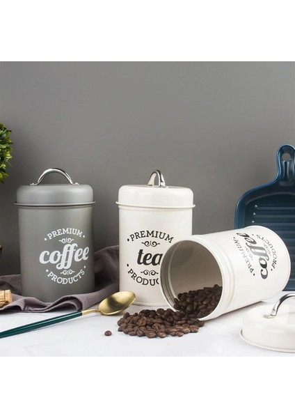 Çay Tarzı Için Beyaz Sfvefvd Vintage Ferforje Kahve Mühürlü Kutular Kullanışlı Şeker Çay Gıda Saklama Kabı Tencere Çerez Ambalaj Kutusu Sızdırmazlık Kavanozu (Yurt Dışından) fiyatları