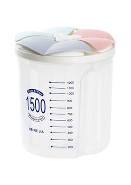 3 Izgara Stili Döner Plastik Tahıl Dağıtıcı Saklama Kutusu Mutfak Aleti Gıda Pirinç Konteyner Saklama Kutusu Un Tahıl Depolama Şişesi Kavanoz (Yurt Dışından)