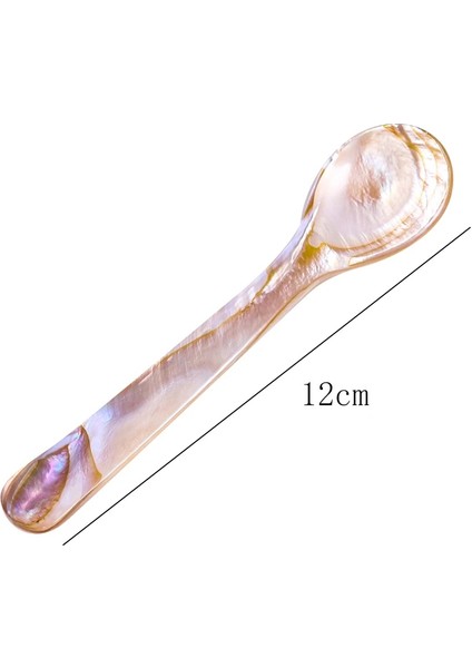 11-12CM Tarzı 1 Adet Doğal Coell Dondurma Kahve Kaşığı Havyar Kaşığı Sedef Deniz Kabukları Karıştırma Kaşığı Çay Kaşığı Mutfak Aracı (Yurt Dışından) fırsatları