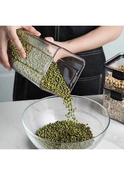 460ML Tarzı Kiler Için Mutfak Organizatörleri Saklama Kapları Mutfak Buzdolabı Organizatör Kapaklı Kavanozlar Plastik Saklama Kabı Baharat Kutuları (Yurt Dışından) indirimleri