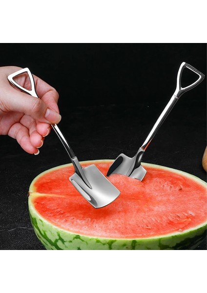 2 Adet Gümüş B Tarzı Of Kaşık Çatal Seti Paslanmaz Çelik Retro Demir Kürek Dondurma Kaşığı Kaşık Yaratıcı Kaşık Çay Kaşığı Sofra Takımı (Yurt Dışından) fiyatları