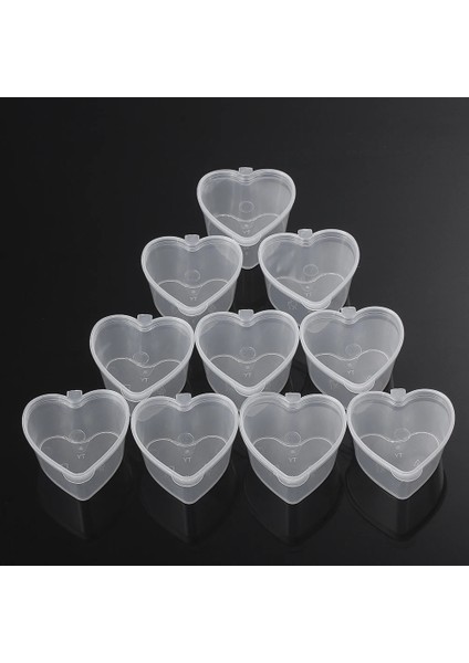 2 27ML Tarzı ml Tek Kullanımlık Plastik Paket Servis Sos Kabı Yeniden Kullanılabilir Kaplar Menteşeli Kapaklı Yemek Kutusu Küçük Pigment Boya Kutusu (Yurt Dışından)