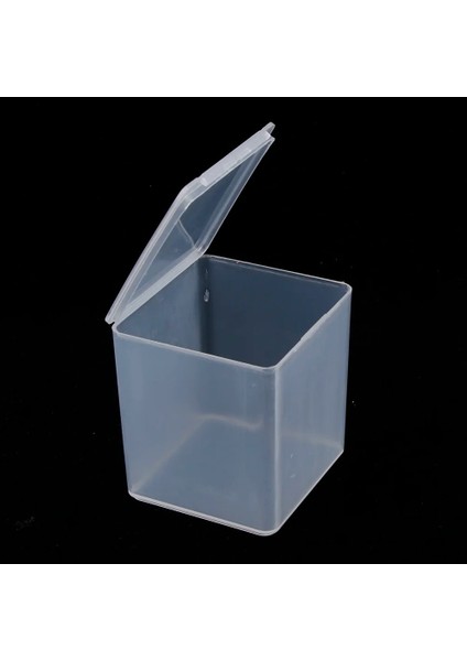 3.7cmx3.7cmx2.5cm Stili Şeffaf Saklama Kutusu Kare Plastik Takı Boncuk Konteyner Küçük Eşyalar Çeşitli Eşyalar Organizatör Kılıf Balıkçılık Araçları Aksesuarları (Yurt Dışından) fırsatları