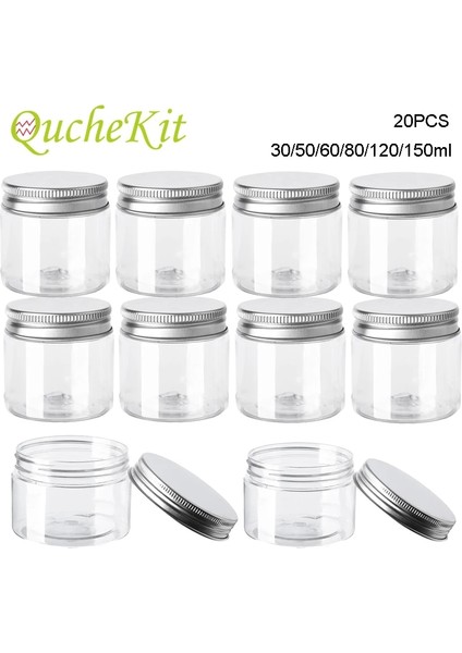 150ML Tarzı Kapaklı ml Saklama Kavanozları Alüminyum Yuvarlak Teneke Kutu Boş Plastik Kozmetik Kavanozları Gıda Seyahat Şişesi Pot (Yurt Dışından) fiyatları