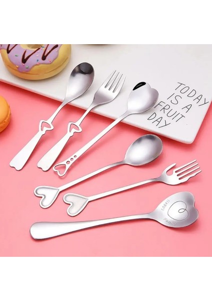 Mektup 2 Stili Paslanmaz Çelik Süt Kahve Kaşığı Tatlı Dondurma Meyve Kaşığı Çay Kaşığı Aksesuarları Sevgililer Günü Için Sofra Hediye (Yurt Dışından) fırsatları