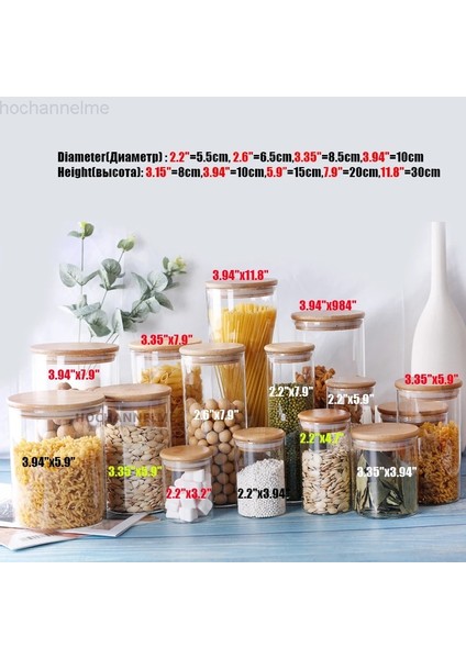 5.5X10CM F2 Stili 1 Parça Baharatlar Için Mason Şeker Kavanozu Cam Bambu Kapaklı Konteyner Cam Kavanoz Kapaklı Çerez Kavanozu Mutfak Kavanozları ve Kapakları (Yurt Dışından) fırsatları
