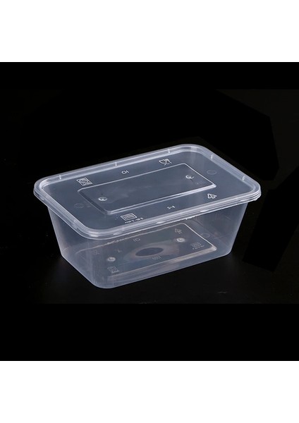750 Ml-10 Adet Stil Plastik Konteynerler Mutfak Gıda Depolama Kapaklı Şeffaf Buzdolabı Organizatör Ücretsiz Bpa Mutfak Organizatör Buzdolabı Depolama (Yurt Dışından)