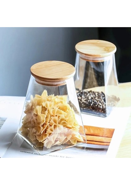 350ML Stili Depolama Şişesi Cam Hava Geçirmez Teneke Kutu Nem Geçirmez Cam Kahve Tankı Çay Kavanoz Şeker Düzenleyici Konteyner Mutfak Kare Şişe (Yurt Dışından) modelleri
