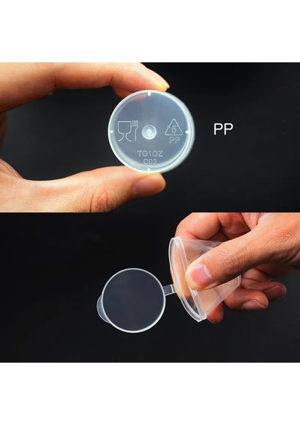 10 Adet 25ML Tarzı Lear Gıda Küçük Sos Kapları Paket Kutu ve Kapak Taşınabilir Tek Kullanımlık Taşınabilir Plastik Sos Bardakları Mutfak Eşyaları (Yurt Dışından) modelleri