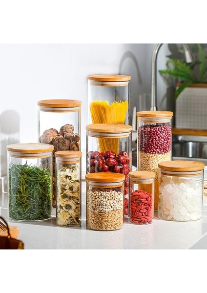 85-120MM Tarzı 2 Adet Mason Şeker Kavanoz Baharatlar Için Cam Şeffaf Konteyner Kapaklı Cam Kavanozlar Kurabiye Kavanozu Mutfak Kavanozları ve Kapakları Küçük Boy (Yurt Dışından) modelleri