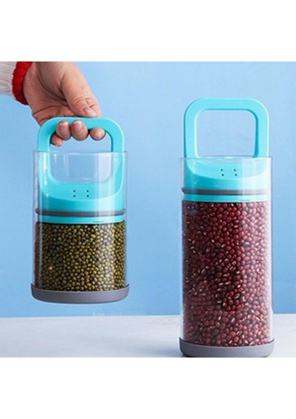 Beyaz S Tarzı 600MLML Vakumlu Gıda Saklama Kabı Neme Dayanıklı Multigrainsnackcereals Mühürlü Tank Cam Hava Geçirmez Gıda Saklama Kutuları (Yurt Dışından) modelleri