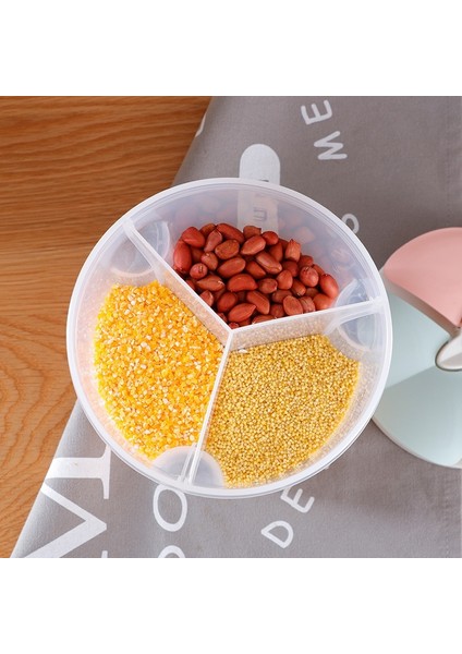 3 IZGARA-1500ML Stili Mutfak Gıda Saklama Kapları Platic Tahıl Dağıtıcı Tahıl Depolama Tankı Neme Dayanıklı Şeffaf Organizatör Kutusu Mutfak Öğesi (Yurt Dışından) fırsatları