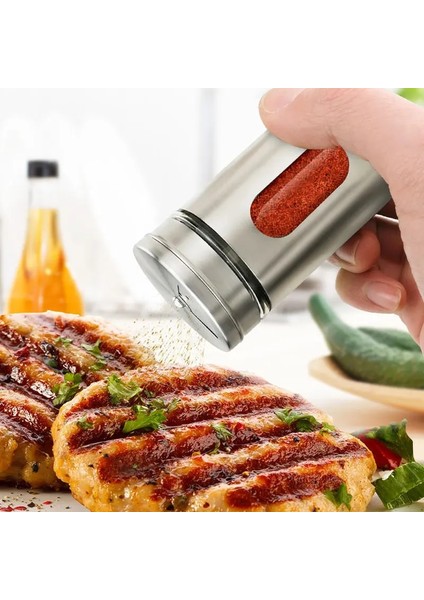 B Siyah 3 Stili Paslanmaz Çelik Baharat Baharat Saklama Kutusu Çeşni Şişeleri Çalkalayıcı Kavanoz Organizatör Barbekü Pişirme Otlar Mutfak Aksesuarları Öğeleri (Yurt Dışından) modelleri