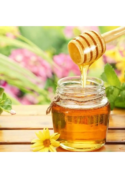 Gösteri Tarzı Olarak 8cm Mini Ahşap Bal Kaşığı Bal Ahşap Karıştırma Çubuğu Bal Kavanoz Malzemeleri Için Çevre Dostu Uzun Sap Karıştırma Çubuğu Tatlı Araçları (Yurt Dışından)