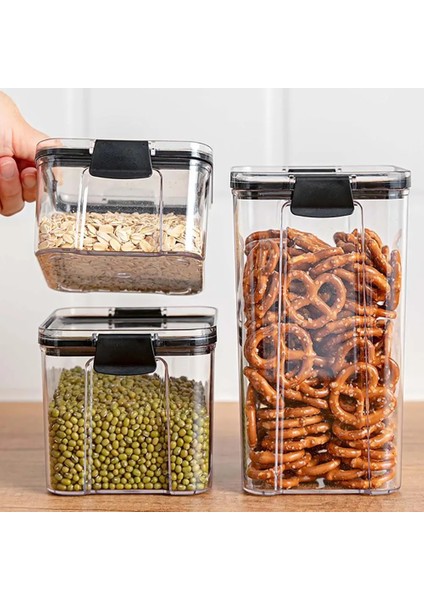 700ML Tarzı Pet Plastik Saklama Kabı Şeffaf Istiflenebilir Gıda Saklama Kutusu Mutfak Spagetti Erişte Mühürlü Kaplar Gıda Kapları (Yurt Dışından)