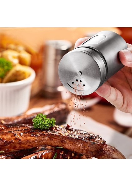 C Mavi 1 Stil Paslanmaz Çelik Baharat Baharat Saklama Kutusu Çeşni Şişeleri Çalkalayıcı Kavanoz Organizatör Barbekü Pişirme Otlar Mutfak Aksesuarları Öğeleri (Yurt Dışından) indirimleri