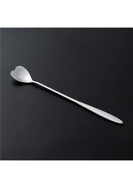 Gümüş Aşk Tarzı Çay Kahve Karıştırma Kaşığı Altın Kaşık Uzun Saplı Tatlı Paslanmaz Çelik Eski Çay Kaşığı Içecek Sofra Takımı Çiçekler Tasarım (Yurt Dışından)