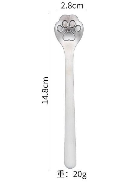 Kedi 01 Stili M Beden Paslanmaz Çelik Gitar Şekilli Aşk Kahve Kaşığı Çay Kaşığı Çocuk Kaşığı Yeni Güzel 7 Renk Kahve Çay Kullanımı Mutfak Kaşığı (Yurt Dışından)