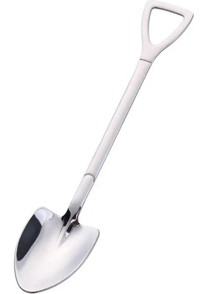 1 Adet Beyaz Torbalı Bir Stil Yaratıcı Kahve Kaşığı Çatal Seti Meyve Kaşığı Tatlı Dondurma Kaşığı Kepçe Kürek Doğum Günü Hediyesi Karpuz Kürek Sofra (Yurt Dışından)