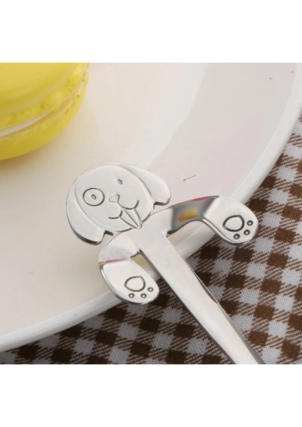 No.4 Tarzı Çevre Dostu Yaratıcı Paslanmaz Çelik Köpek Asılı Bardak Sarılma Kahve Çay Çorbası Şeker Kaşığı Çay Kaşığı Mutfak Sofra Takımı (Yurt Dışından) indirimleri